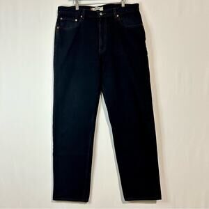 Levi’s Men’s Relaxed Fit 550 Denim Jeans Black Size 38 x 34 EUC